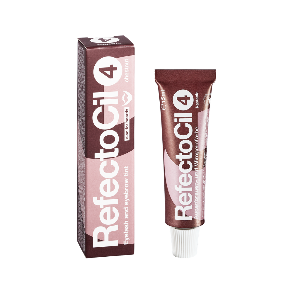 Refectocil Wimpern- und Augenbrauenfarbe 4 Kastanie 15ml