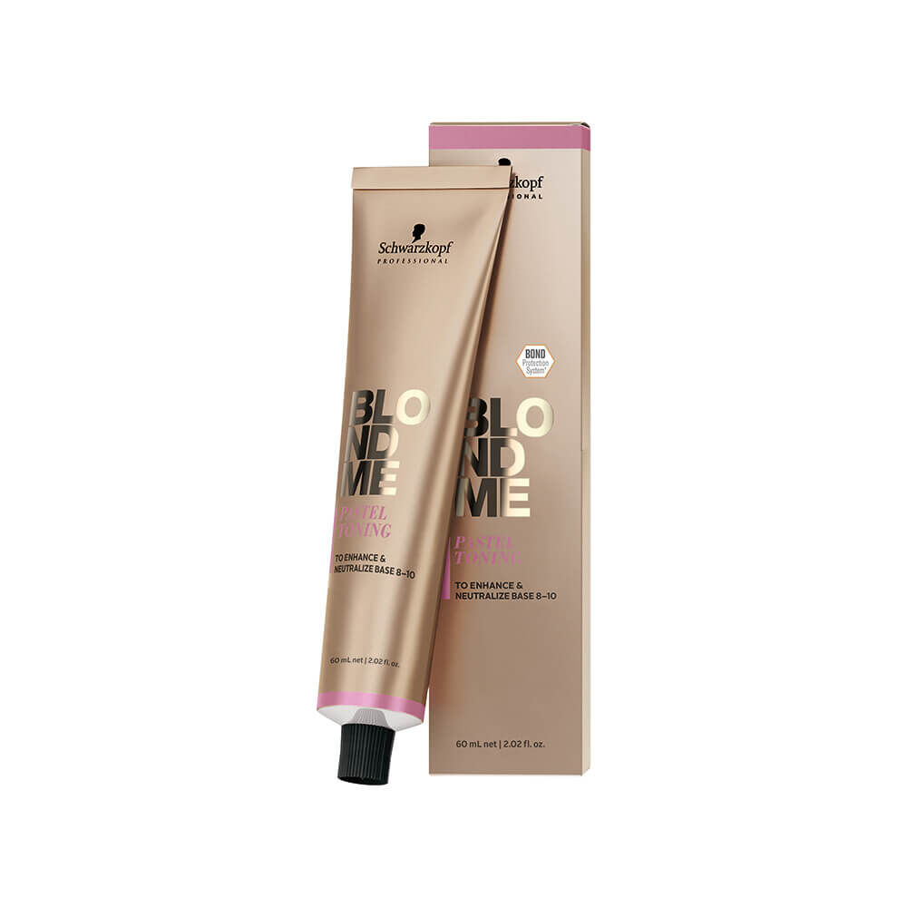 Schwarzkopf Professional Blond Me Permanent Haarfarbe Pastel Toning 60ml Klar