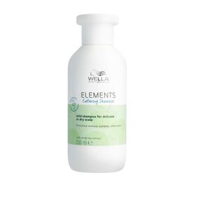 Wella Professionals Elements Calming Shampoo, sanfte Kopfhaut-und Haarpflege 250ml