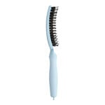 Olivia Garden Fingerbrush Care Iconic Haarb&uuml;rste Wildschweinborsten & Nylon &ndash; Pastellblau