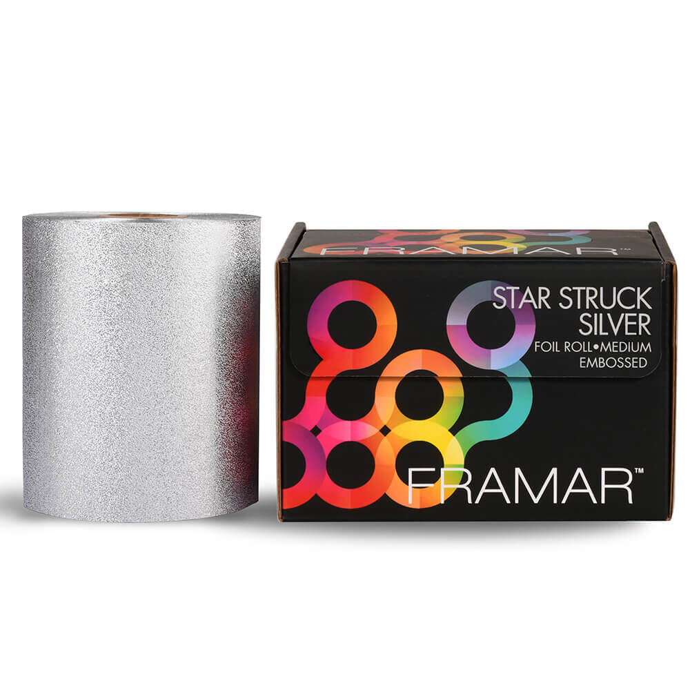 Framar Embossed Roll Star Struck Silber Framar Embossed Roll Star Struck Silber