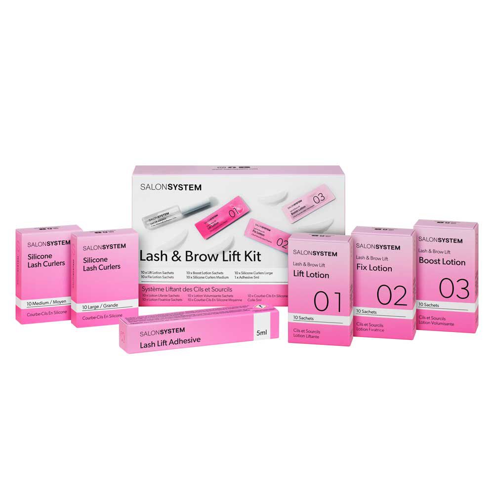 Salon System Wimpern- und Augenbrauenlifting-System Salon System Wimpern- und Augenbrauenlifting-System