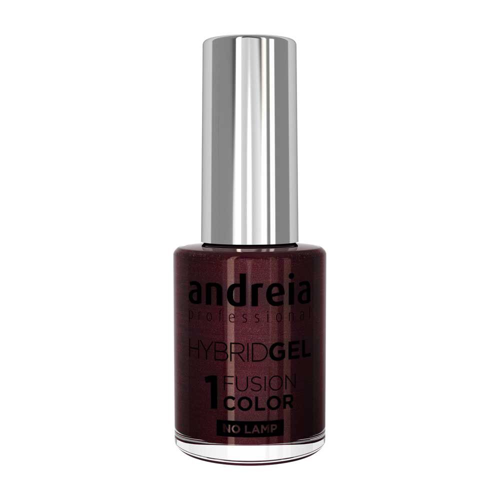Andreia Professional Hybrid Gel Nagellack - Fusion Color H83 Metallisches Purpurbraun 10.5ml