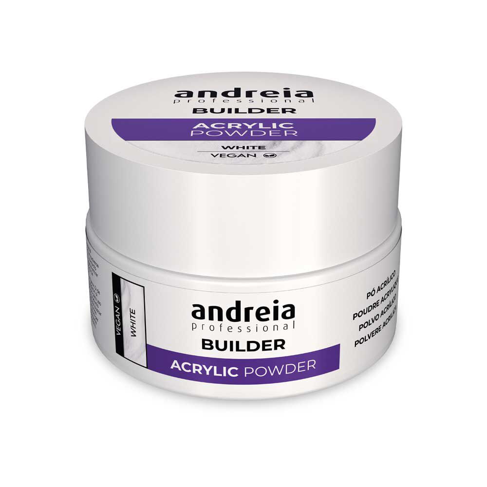 Andreia Professional Acrylpulver - Weiß 20g