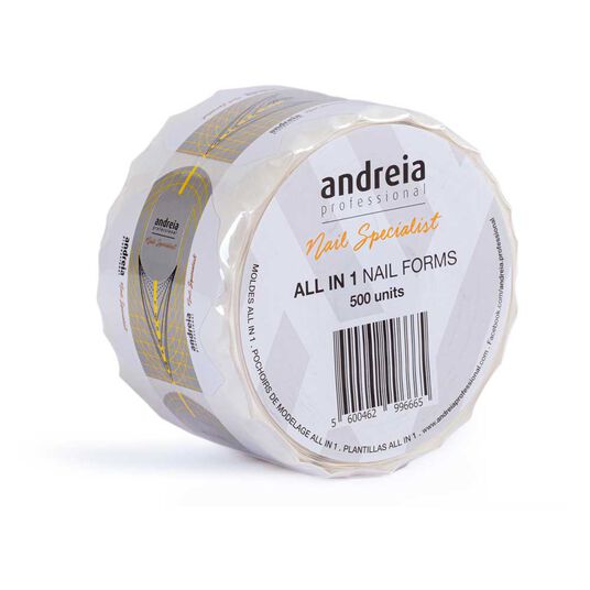 Andreia Professional All in 1 Nagelschablonen - 500 St&uuml;ck