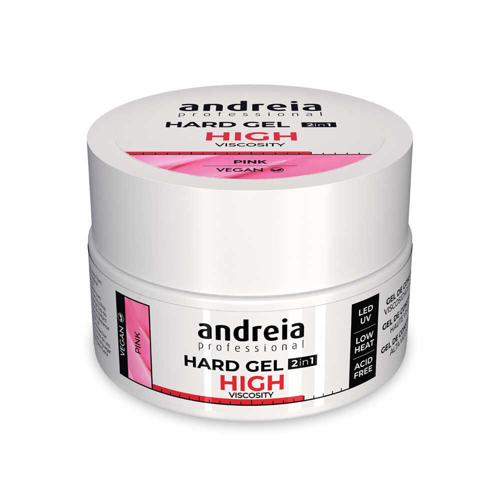 Andreia Professional Hard Gel 2 in 1 - Hohe Viskosität Rosa 22g