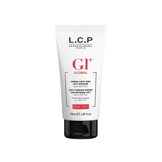 L.C.P Professionnel Paris Global+ Anti-Aging Creme mit Peptiden f&uuml;r intensives Lifting. 50ml