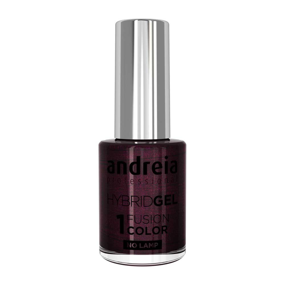 Andreia Professional Hybrid Gel Nagellack - Fusion Color H87 Aubergine mit leichtem Schimmer 10.5ml