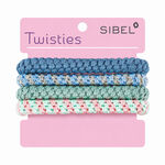 Sibel Twisties Haargummis Mehrfarbig Anzeige 30Stk