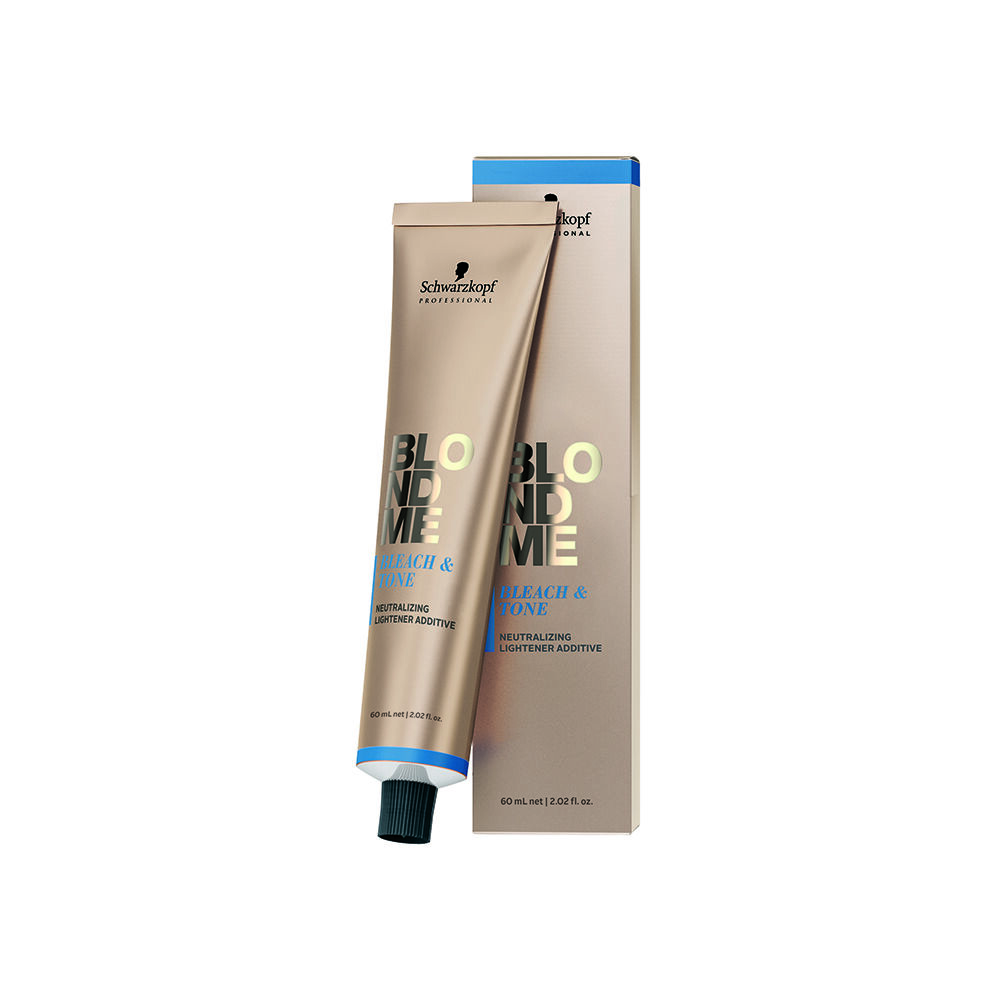 Schwarzkopf Professional Blond Me Permanent Haarfarbe Bleach & Tone 60ml Violett