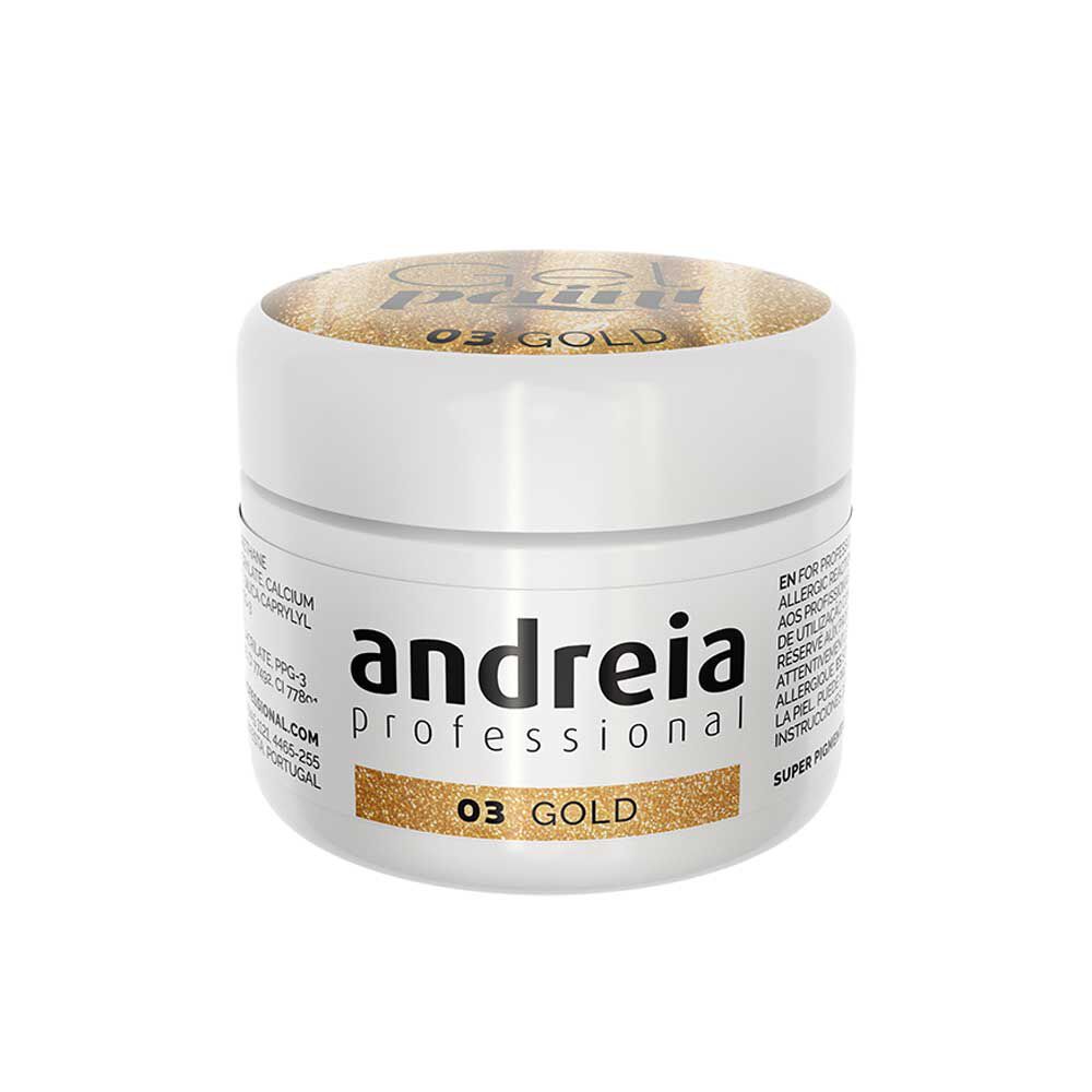 Andreia Professional Gel Paint - 03 Gold 4ml