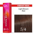 Wella Professionals Color Touch Demi-permanente Haarfarbe 5/4 Hellbraun Rot 60ml