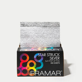 Framar Alufolie Pop-up Star Struck Silber x500