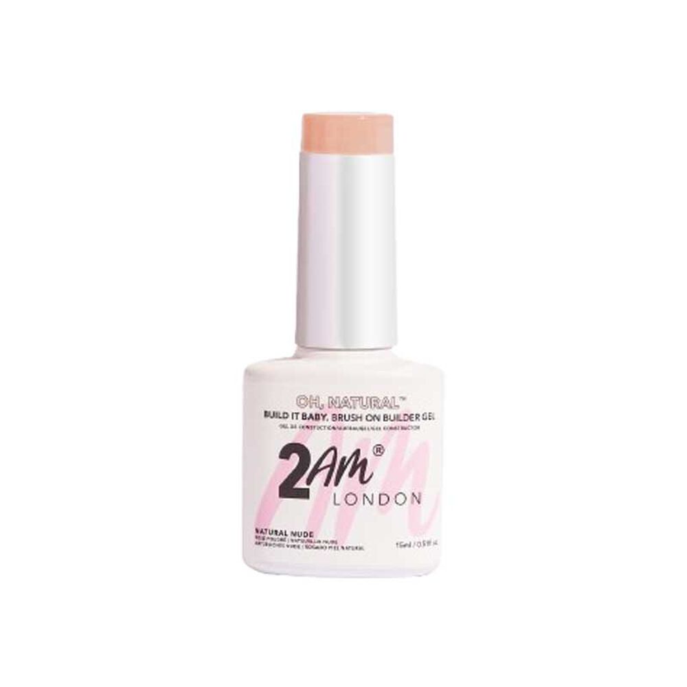 2AM London Build It Baby - Klares Aufbau-Gel - Oh Natural 15ml