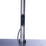 Daylight Slimline 4 Tisch - Gebürsteter Stahl