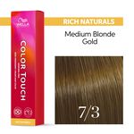 Wella Professionals Color Touch Demi-permanente Haarfarbe 7/3 Mittelblond Gold 60ml