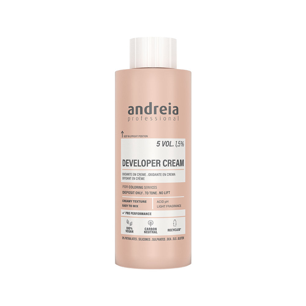 Andreia Professional Developer Cream - Veganes Wasserstoffperoxid 5V 1,5% 150ml Andreia Professional Developer Cream - Veganes Wasserstoffperoxid 5V 1,5% 150ml