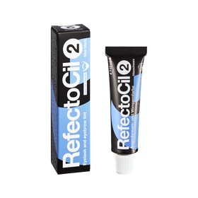 Refectocil Wimpern- und Augenbrauenfarbe 2 Blau Schwarz 15ml