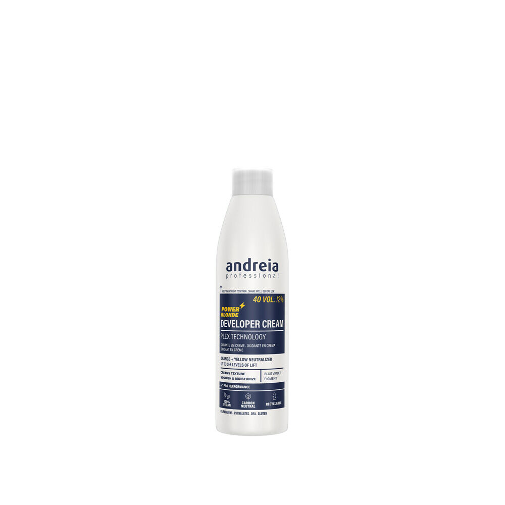 Andreia Professional Developer Cream Power Blonde - Veganes Wasserstoffperoxid 40V 12% 200ml