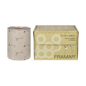 Framar Extra Dirty gepr&auml;gte Haarfolie Rolle 97m