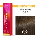 Wella Professionals Color Touch Demi-permanente Haarfarbe 6/3 Dunkelblond Gold 60ml