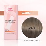 Wella Professionals Shinefinity Glaze 60ml - 05/3.  Honey Chocolate 60ml