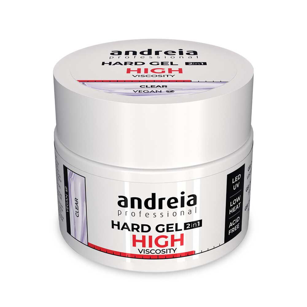 Andreia Professional Hard Gel 2 in 1 - Hohe Viskosität Transparent 44g