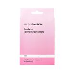 Salon System Bambus-schwammapplikatoren unter verwendung von x100