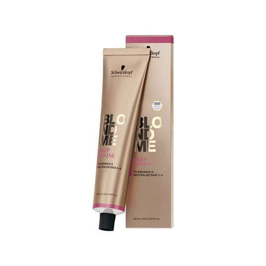 Schwarzkopf Professional Blond Me Permanent Haarfarbe Deep Toning 60ml Pfirsich Sorbet