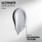 Wella Professionals Ultimate Smooth Mask 500ml Intensive Haarmaske, spendet Feuchtigkeit und wirkt gegen Frizz. Mit Squalan und Omega-9, f&uuml;r spr&ouml;des und glanzloses Haar. (Reisegr&ouml;&szlig;e)