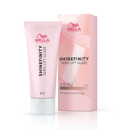Wella Professionals Shinefinity Zero Lift Glaze Demi-permanente Haarfarbe 09/02 Natural Soft Sage 60ml