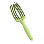 Olivia Garden Fingerbrush Care Dolce Vita Iconic Wildschwein- und Nylonbürste Pistaziengrün