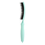 Olivia Garden Fingerbrush Care Iconic Wildschwein- und Nylonbürste Arktisches Licht Türkis