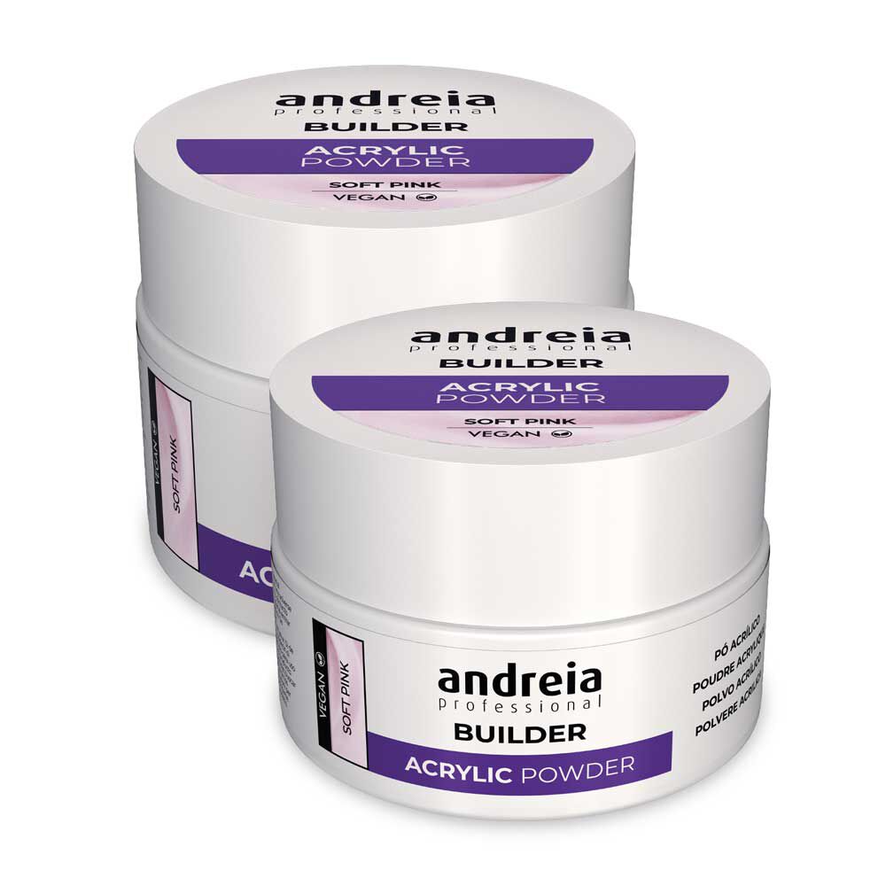 Andreia Professional Acrylpulver - Sanftes Rosa 35g
