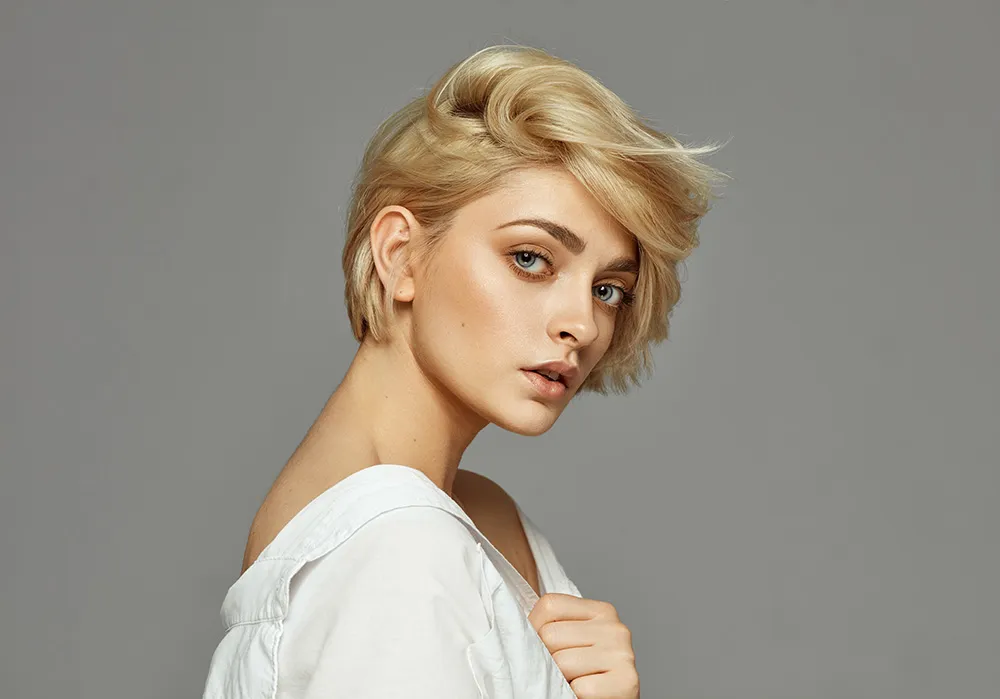 Kurzes Haar
