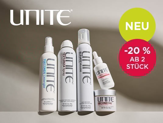 UNITE Von Profis vertraut, von allen geliebt.