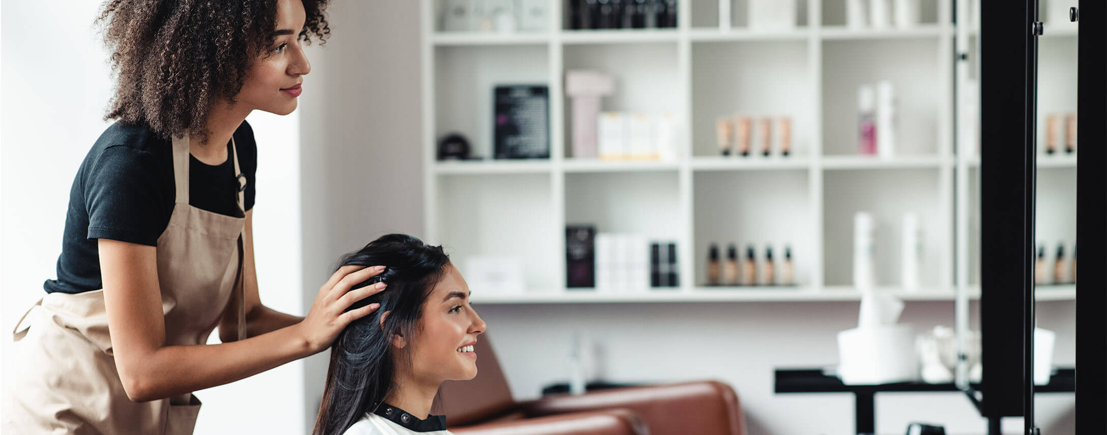 Im Salon arbeiten oder selbstständig sein
