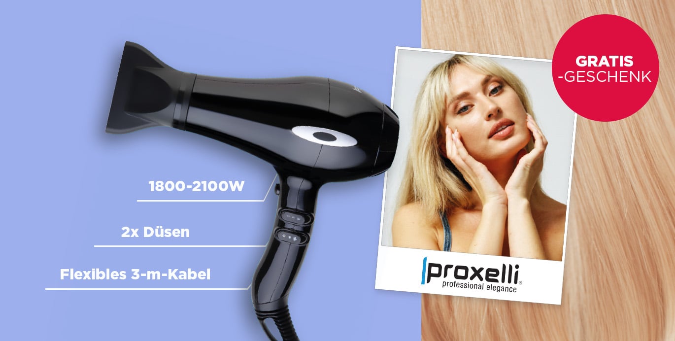 GRATIS: Proxelli Duro Föhn wenn du 125 € ausgibst