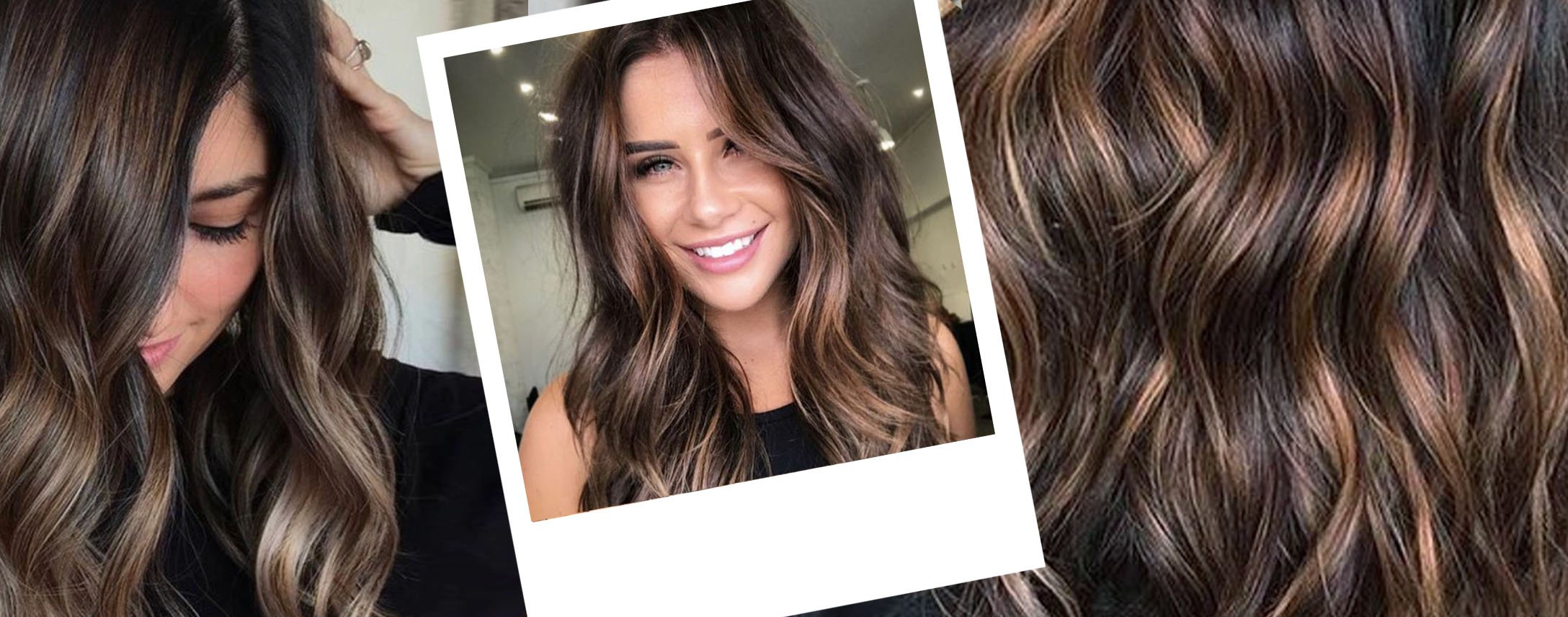 Haare mit Br&uuml;nett-Balayage
