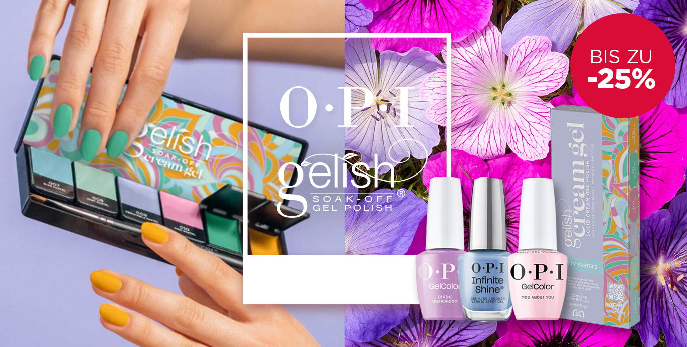 OPI , Gelish Nagel-Angebote! Spare 20%