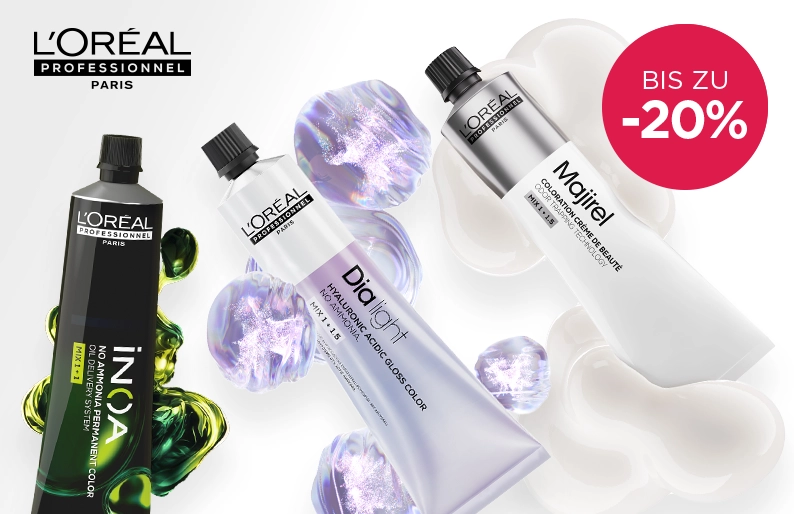 Bis zu 20 % auf L'Oréal Professionnel Haarfarbe
